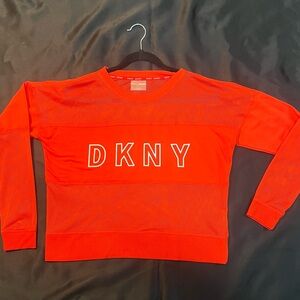 DKNY sport sweater/top see through mass fabric